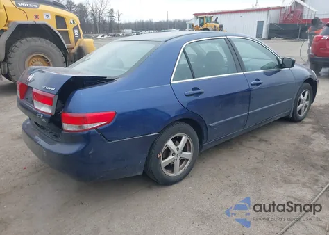 2004 Honda Accord 2.4 Ex из США, поврежденный, VIN 1HGCM56604A105925